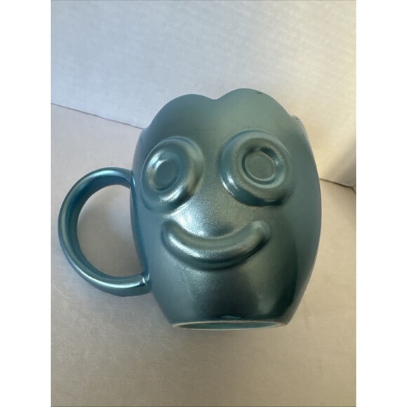 Metalic Look Blue Sour Patch Kids Candy Mug Petal Rim - Picture 5 of 8